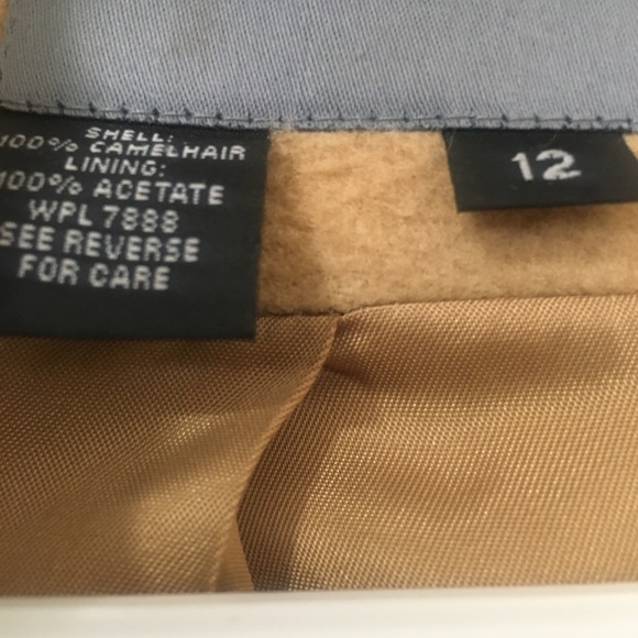 Bromley Single-Breasted Camel Hair Coat - Picture 4 of 4